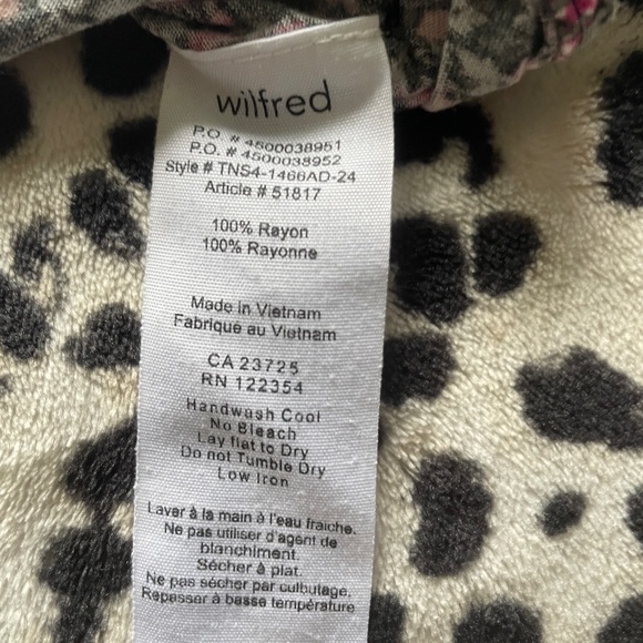 Sexy Wilfred open sides floral light tee - Picture 4 of 4